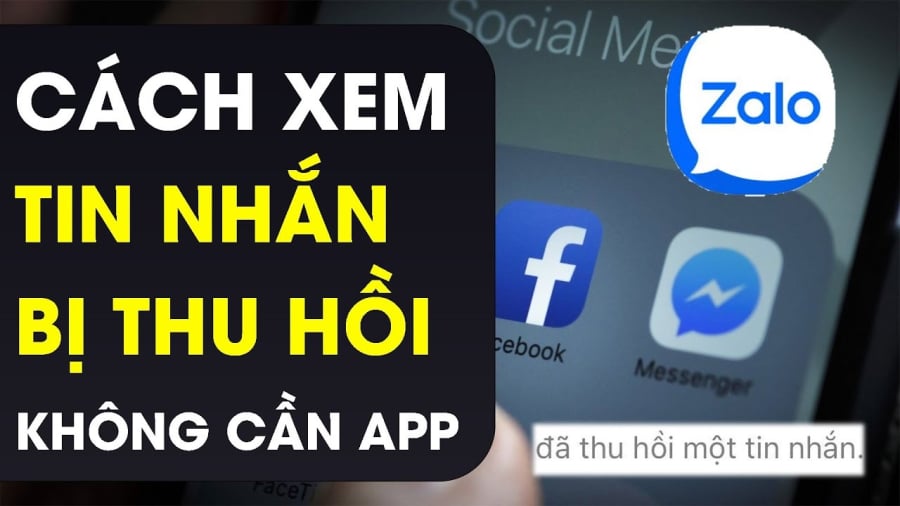 Cách xem tin nhắn Zalo bị thu hồi