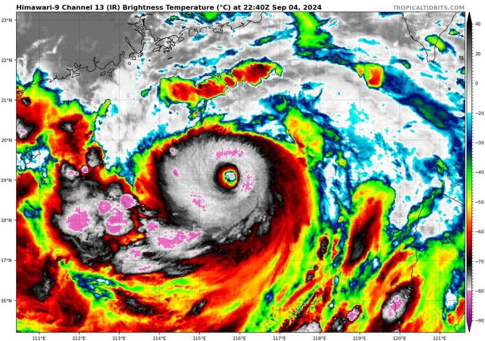 Bão số 3 tăng cấp thần tốc thành cơn bão mạnh nhất thế giới năm 2024 - Ảnh 3