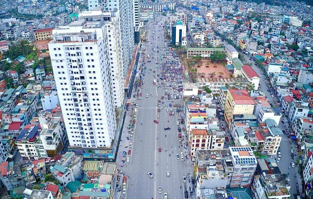 Phường Trần Hưng Đạo - phường trung tâm của TP.Hạ Long, tỉnh Quảng Ninh. Ảnh: Nguyễn Hùng