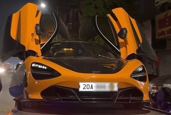 Siêu xe McLaren 720S đầu tiên mang biển số Thái Nguyên