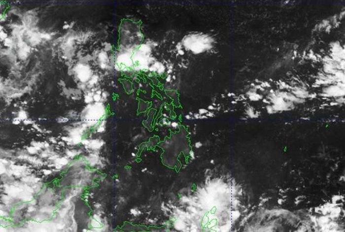 Áp thấp gần Biển Đông ngày 7/10/2024. Ảnh: PAGASA.